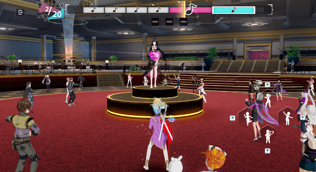 ラナのダンスを真似するファントムビート