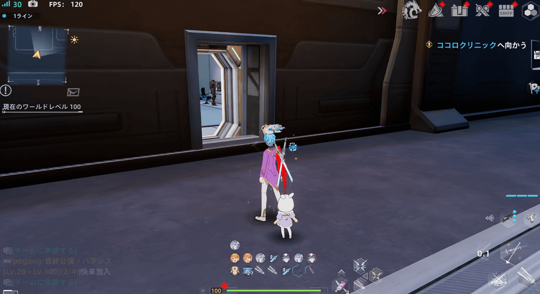 1層のネームドは小部屋の中にいる