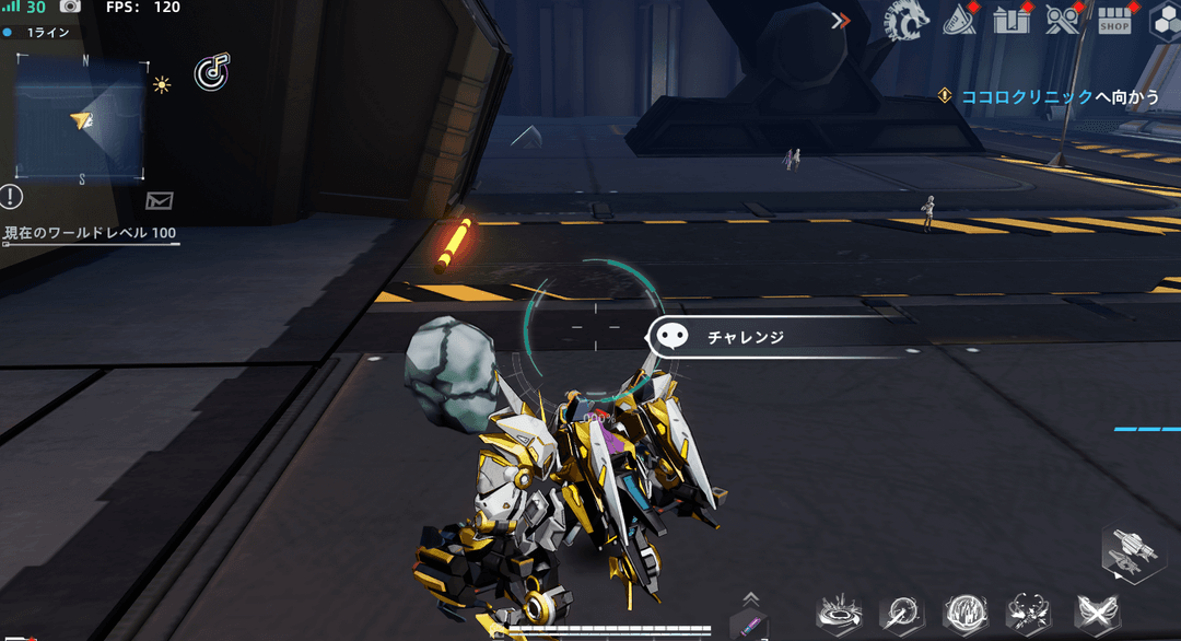 2層のネームドは話しかけると戦闘