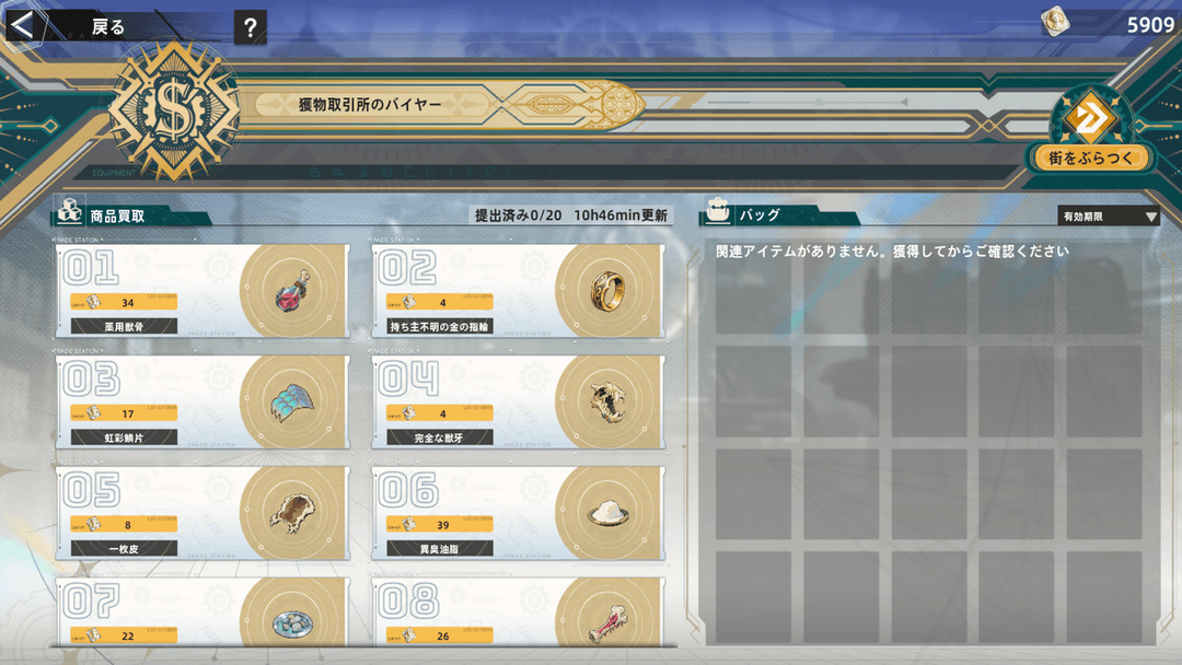 値段はプレイヤー毎に違う