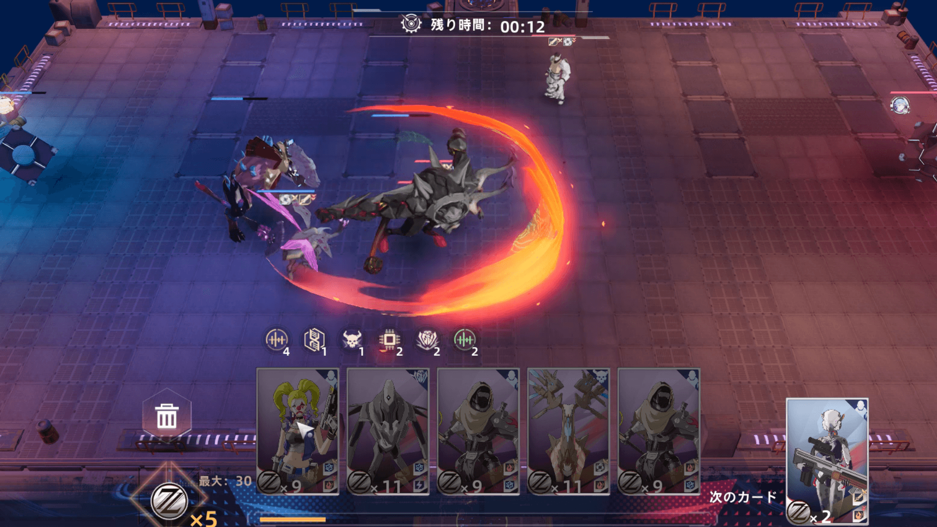 城塞バトル戦況