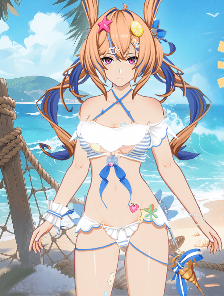 【水着】新コスチューム：海塩スターコーデ